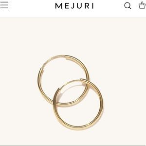 14K SOLID GOLD HOOPS | Mejuri